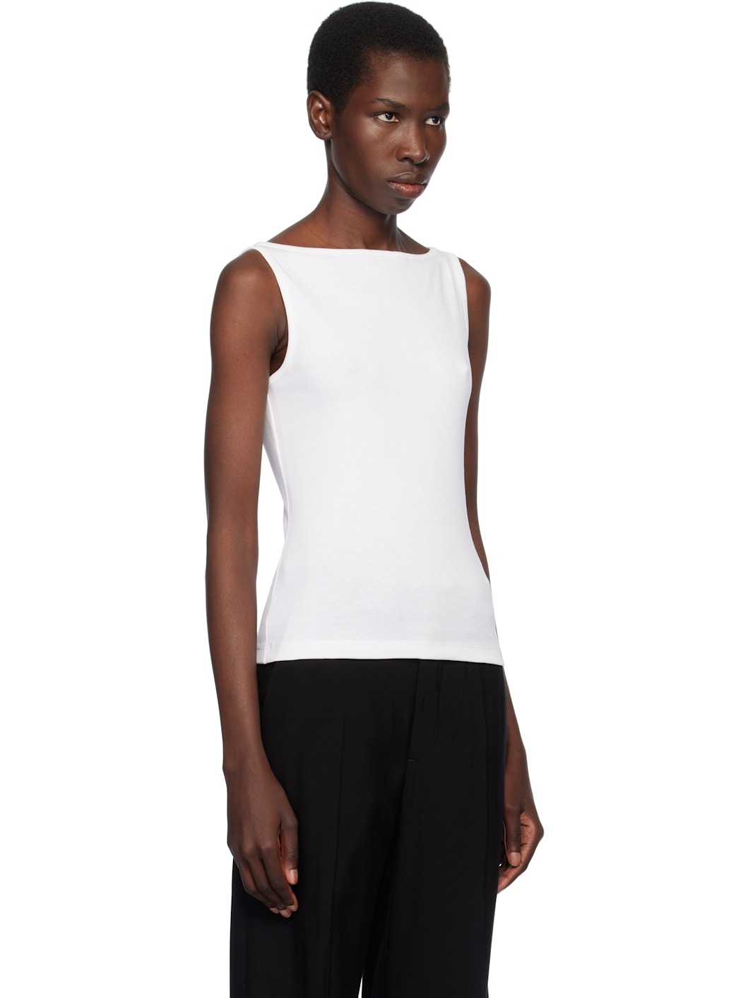 White Timmi Tank Top - 2