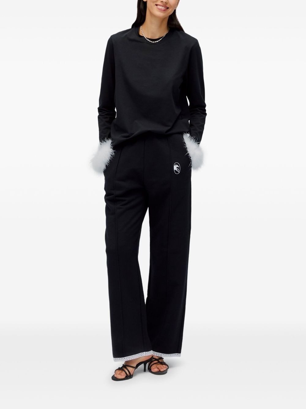 logo-print track pants - 2