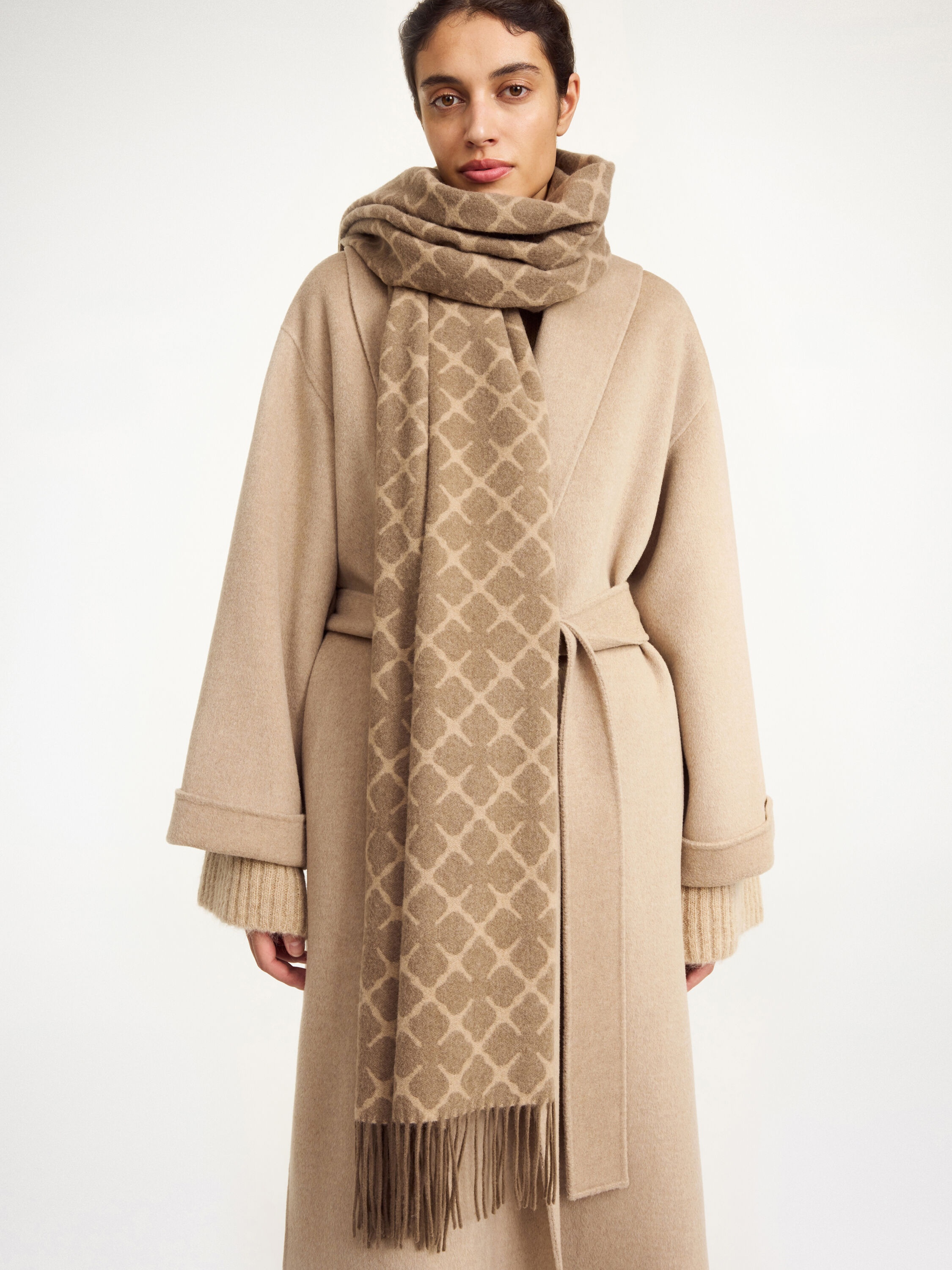 Ortega cashmere-blend scarf - 2