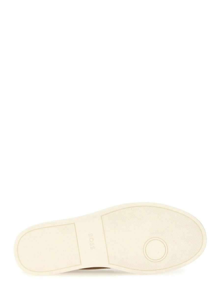 Boss Men Suede Sneaker - 5