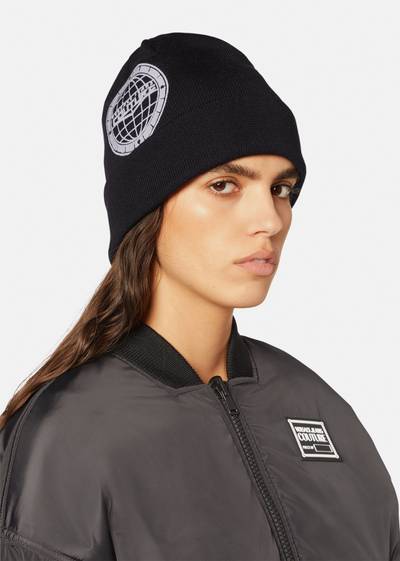 VERSACE JEANS COUTURE Space Couture Logo Beanie outlook
