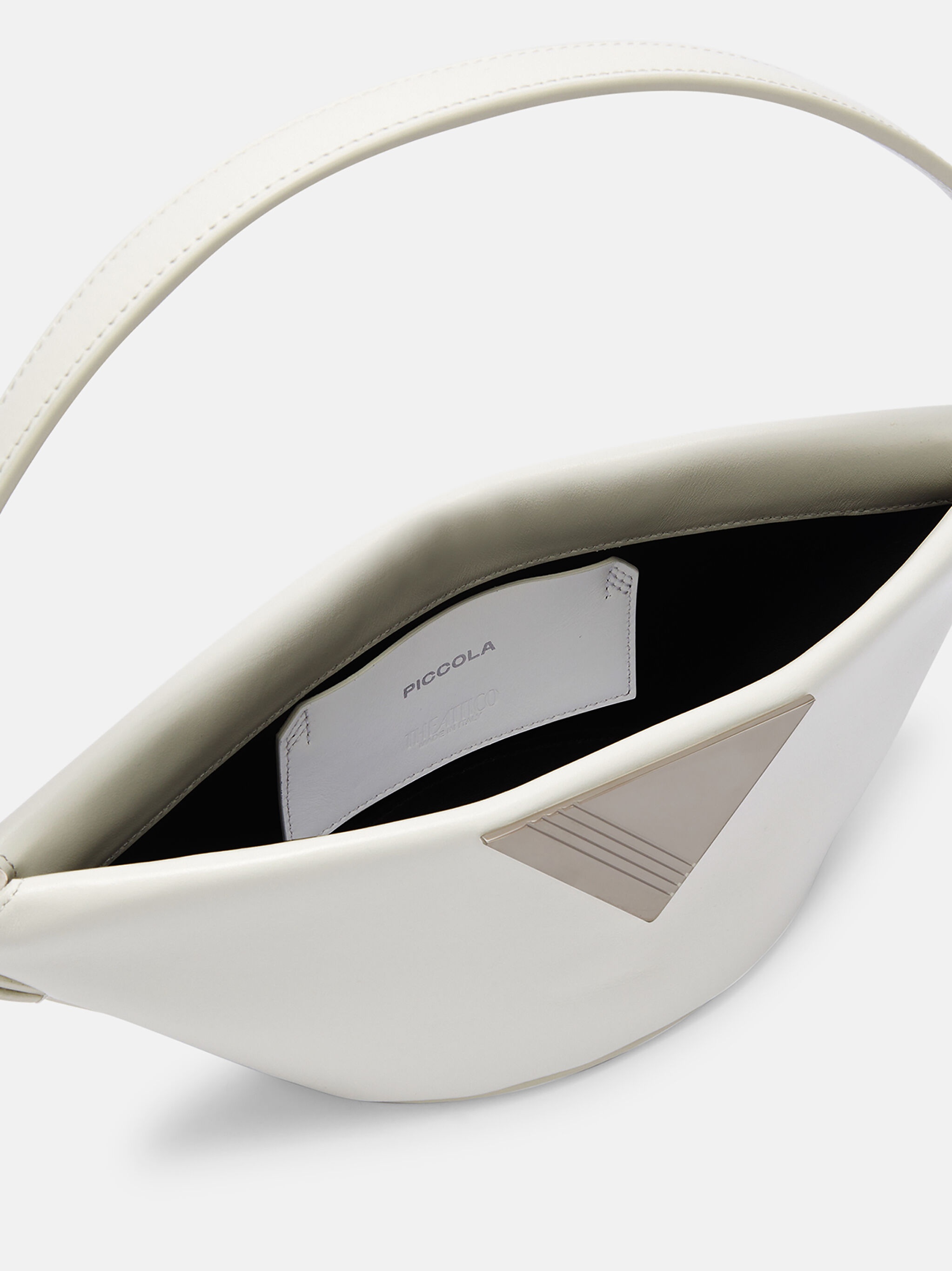 ''PICCOLA'' WHITE SHOULDER BAG - 4