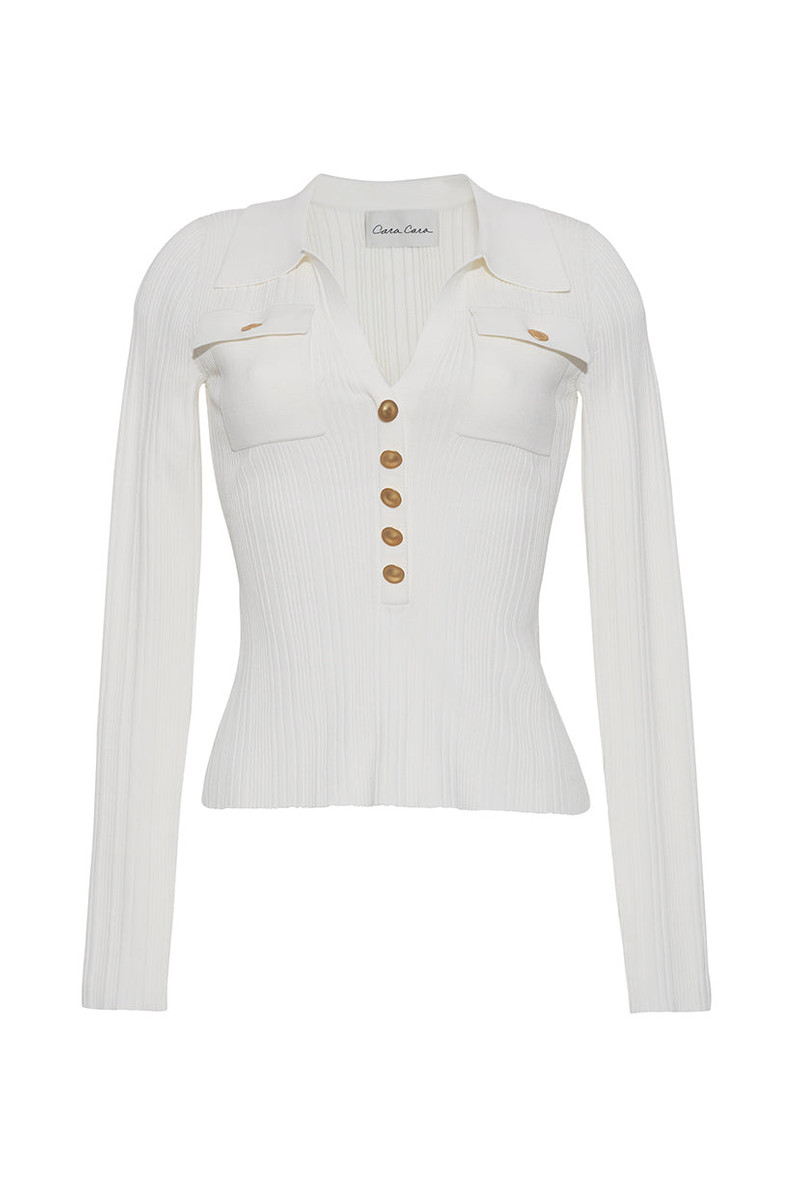 Belleport Top Ribbed Knit Sophistication 1