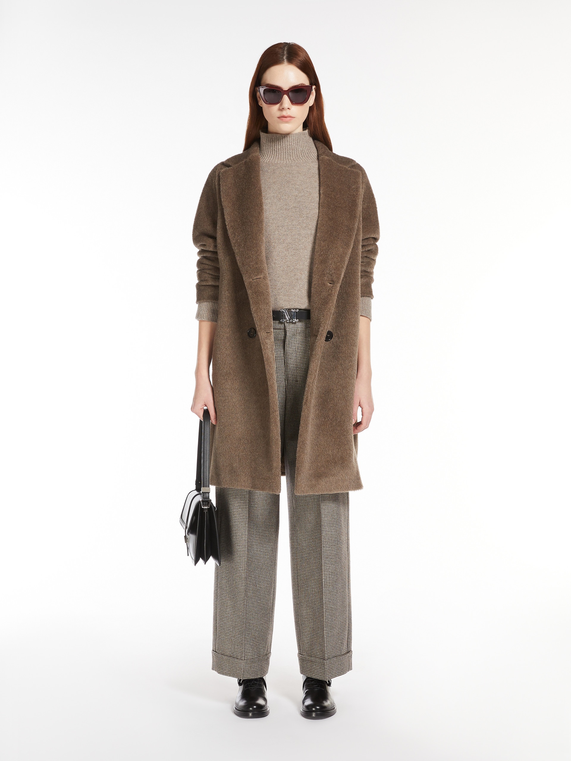 ROSETO Midi alpaca and wool coat - 2