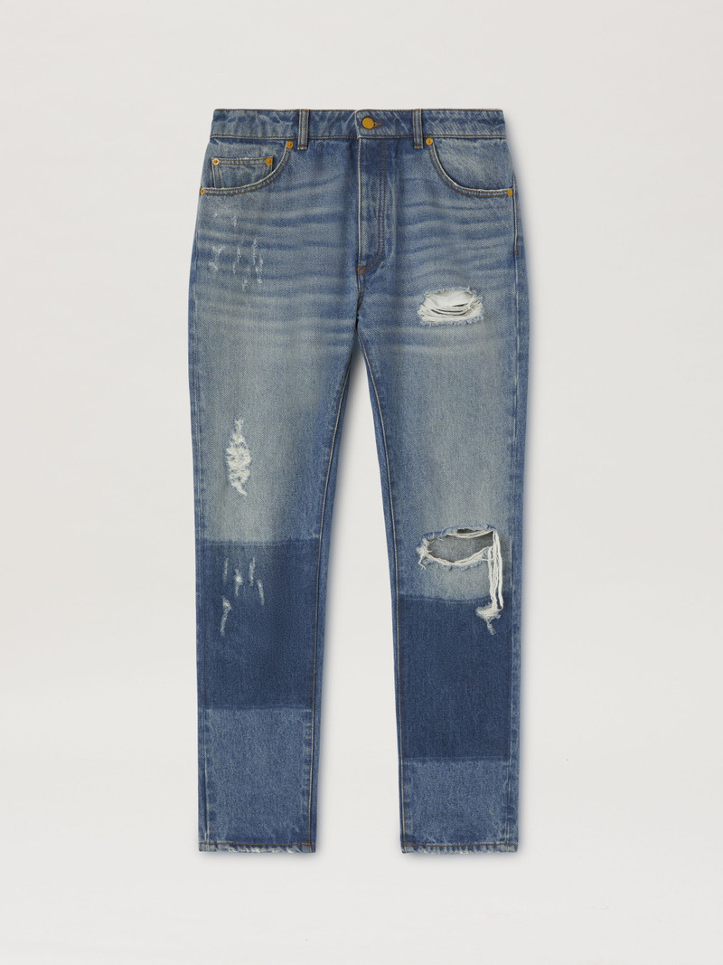 8 MONCLER PALM ANGELS DENIM PANTS 1
