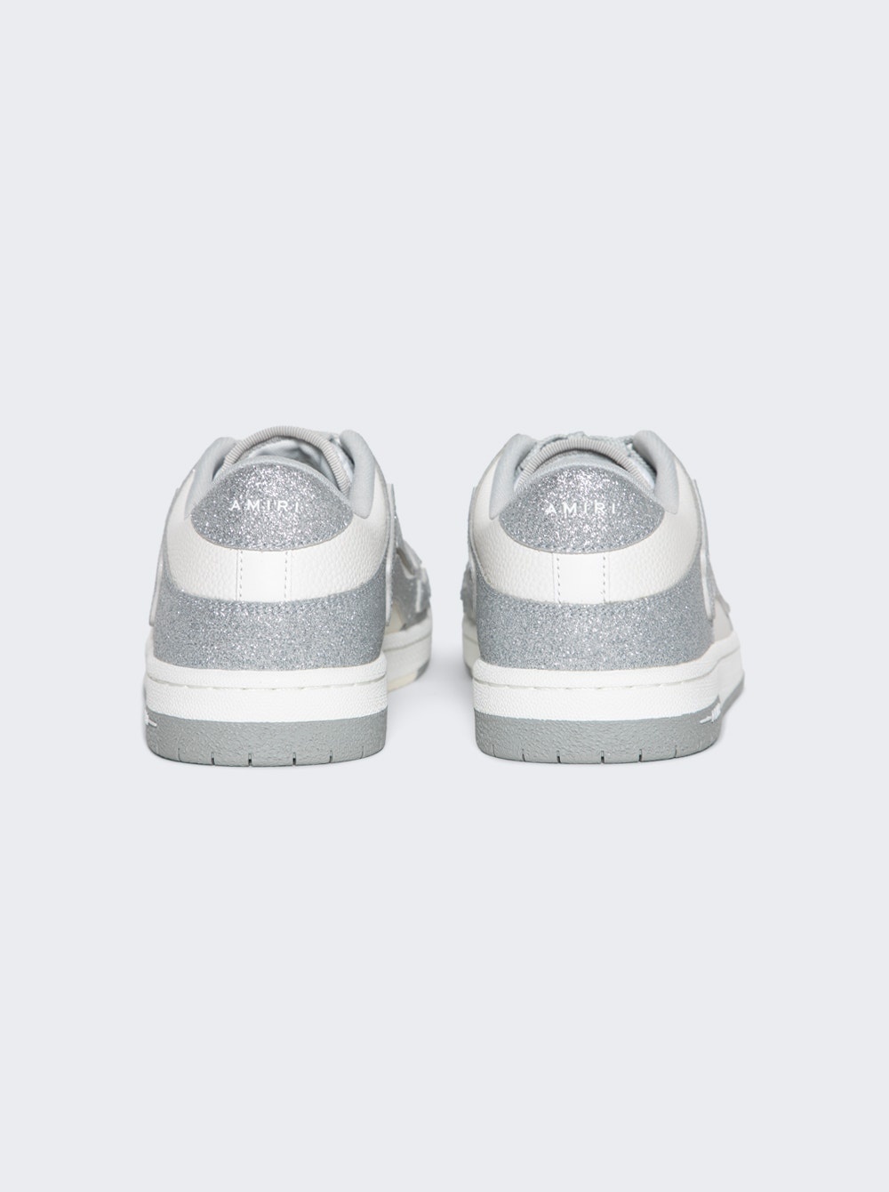 Shimmer Skel Top Low Sneaker White Silver - 4