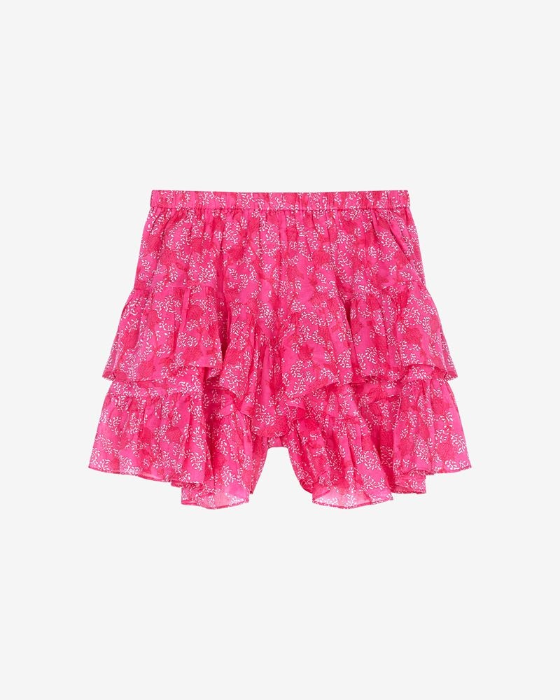JOCADIA PRINTED COTTON SHORTS - 1