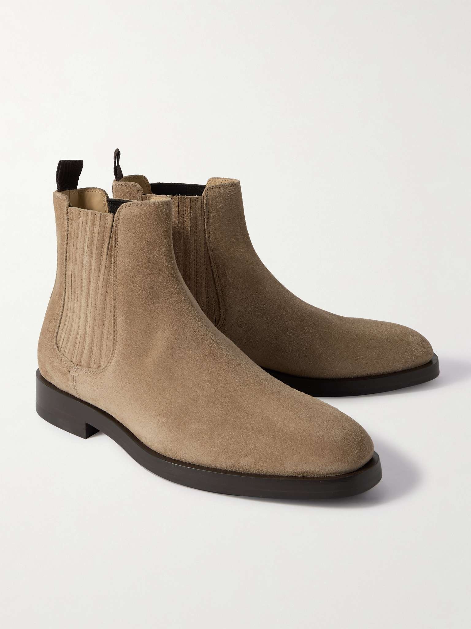 Suede Chelsea Boots - 4