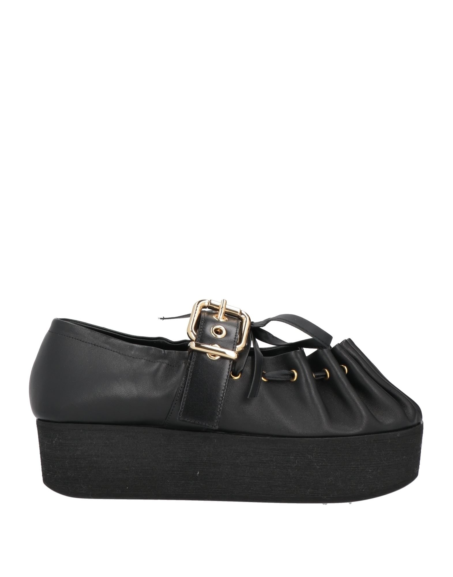 Black Women's Loafers - 1