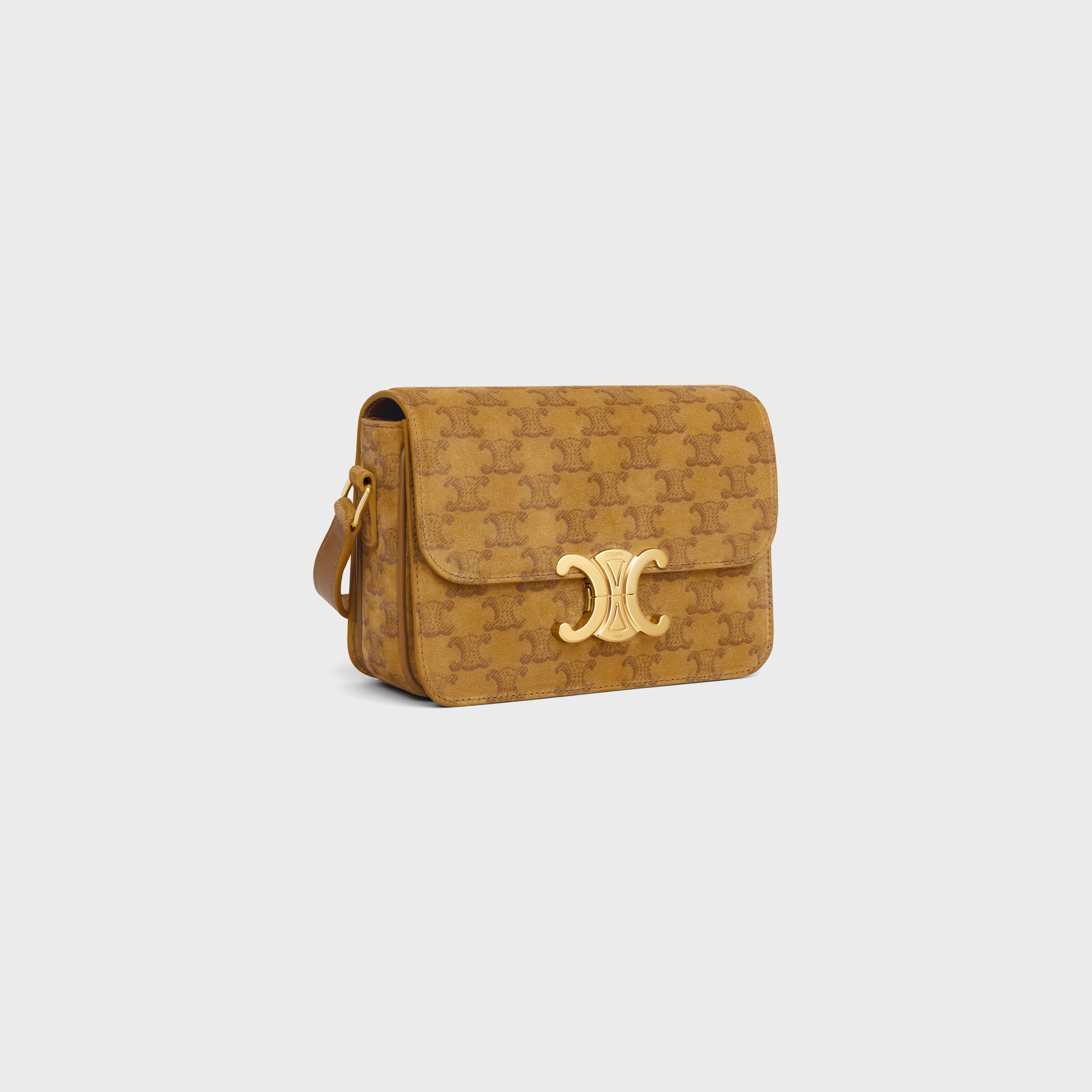 TEEN TRIOMPHE in SUEDE CALFSKIN WITH TRIOMPHE ALL-OVER - 2