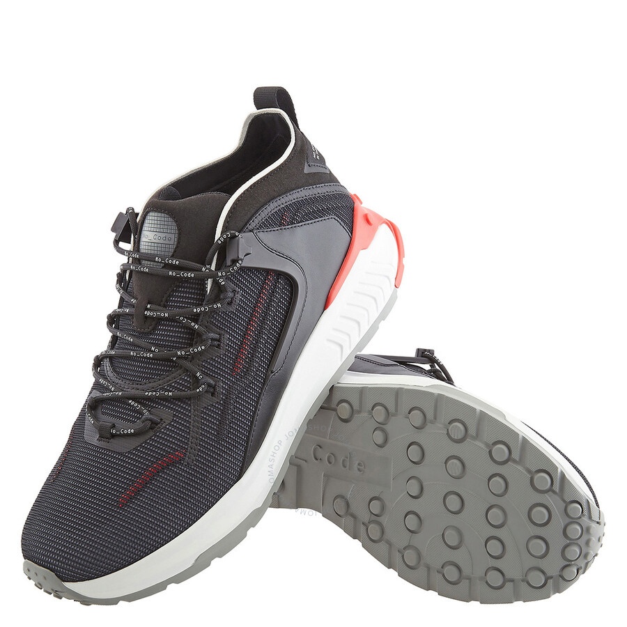 Tods No_Code J Sneakers in Technical Fabric and Leather - 2