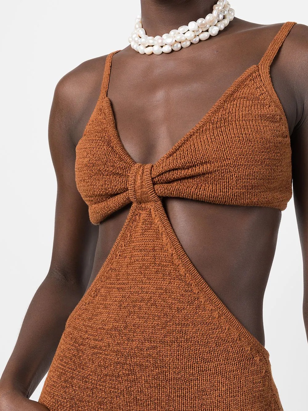 Serita open-back dress - 5