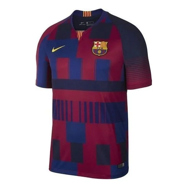 Nike FC Barcelona 20th Anniversary Home Stadium Soccer Jersey 'Red Blue' 943025-456 - 1