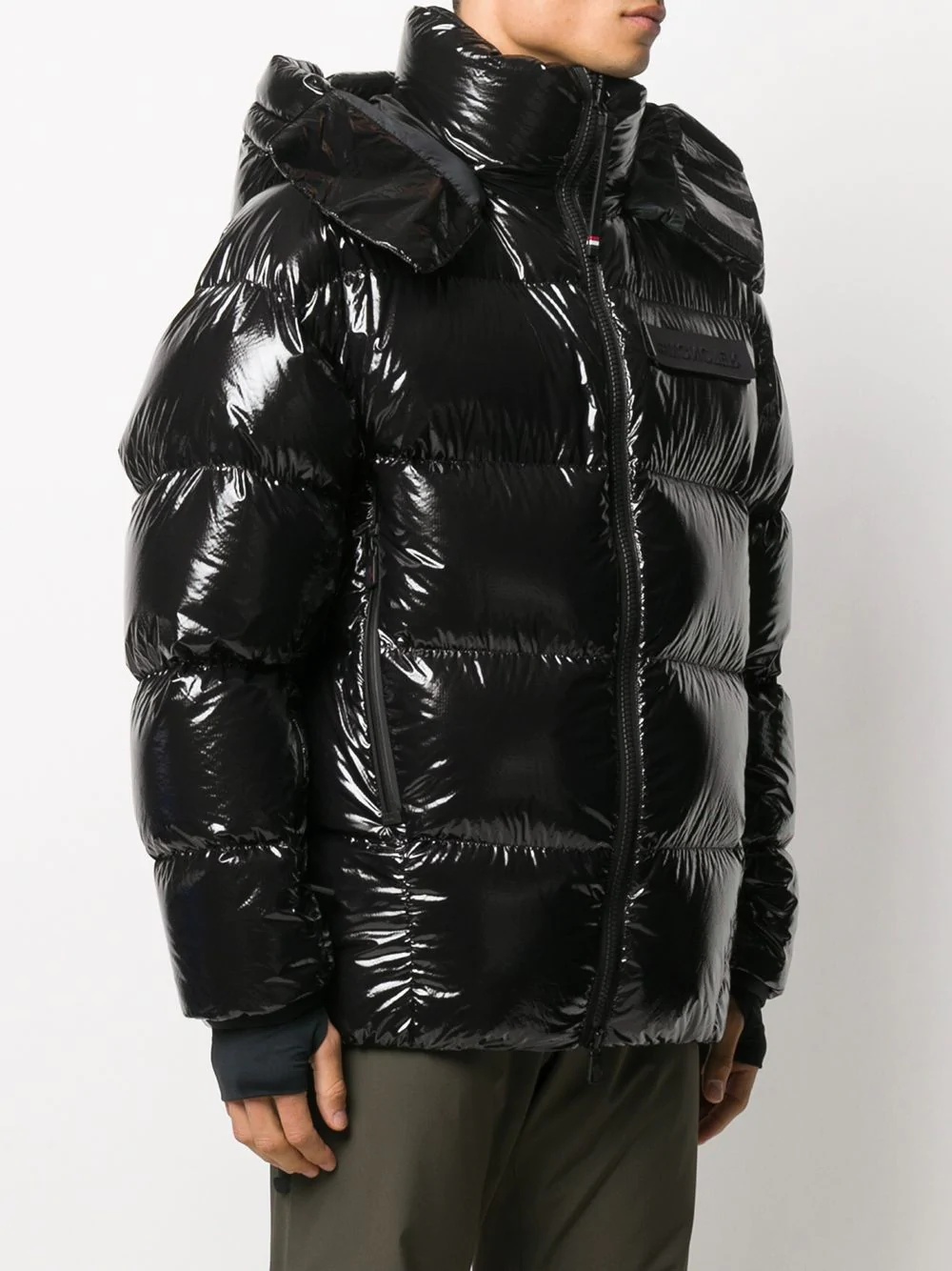 padded down jacket - 3