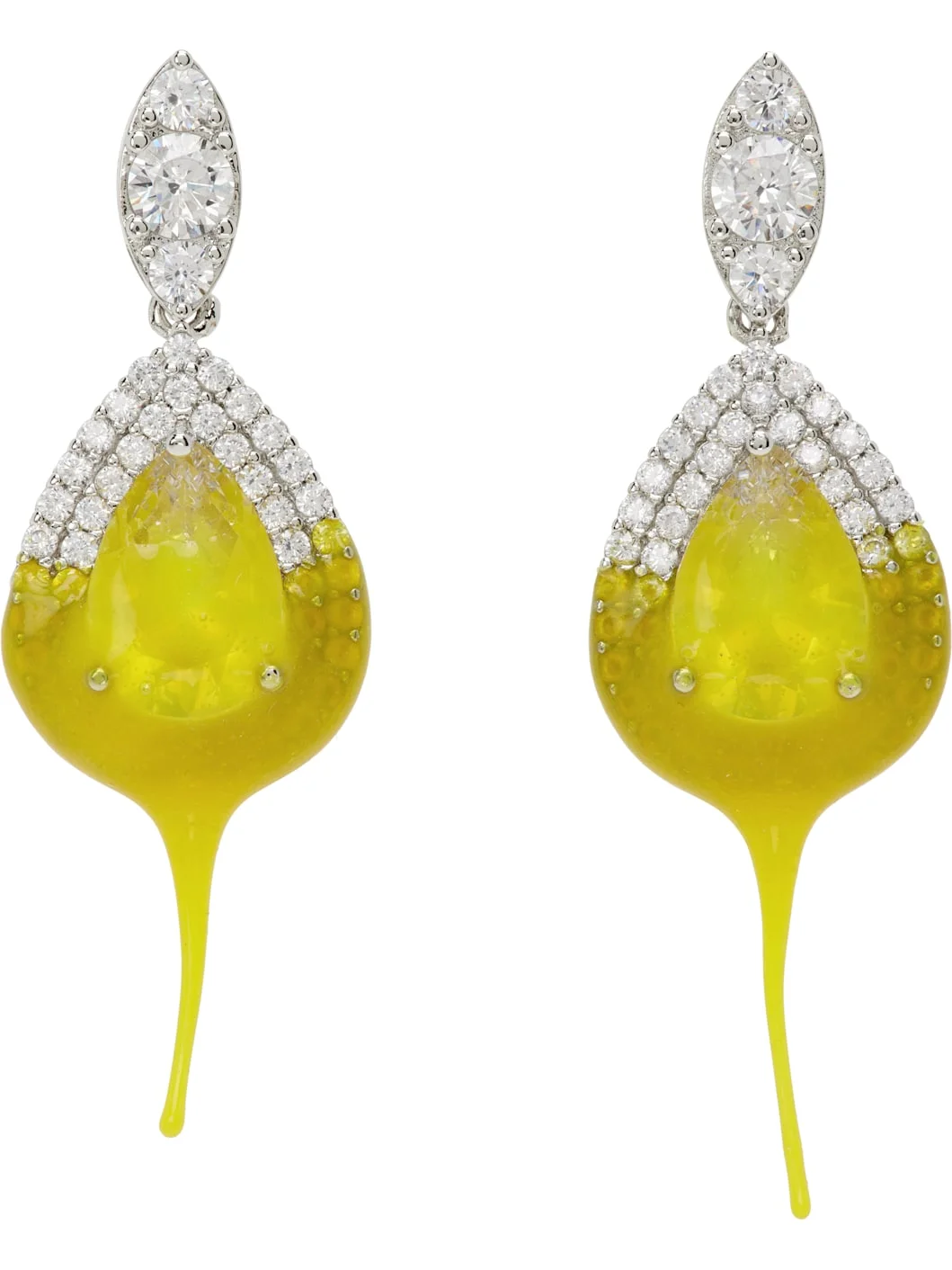 Dipped Diamond Earrings - 1