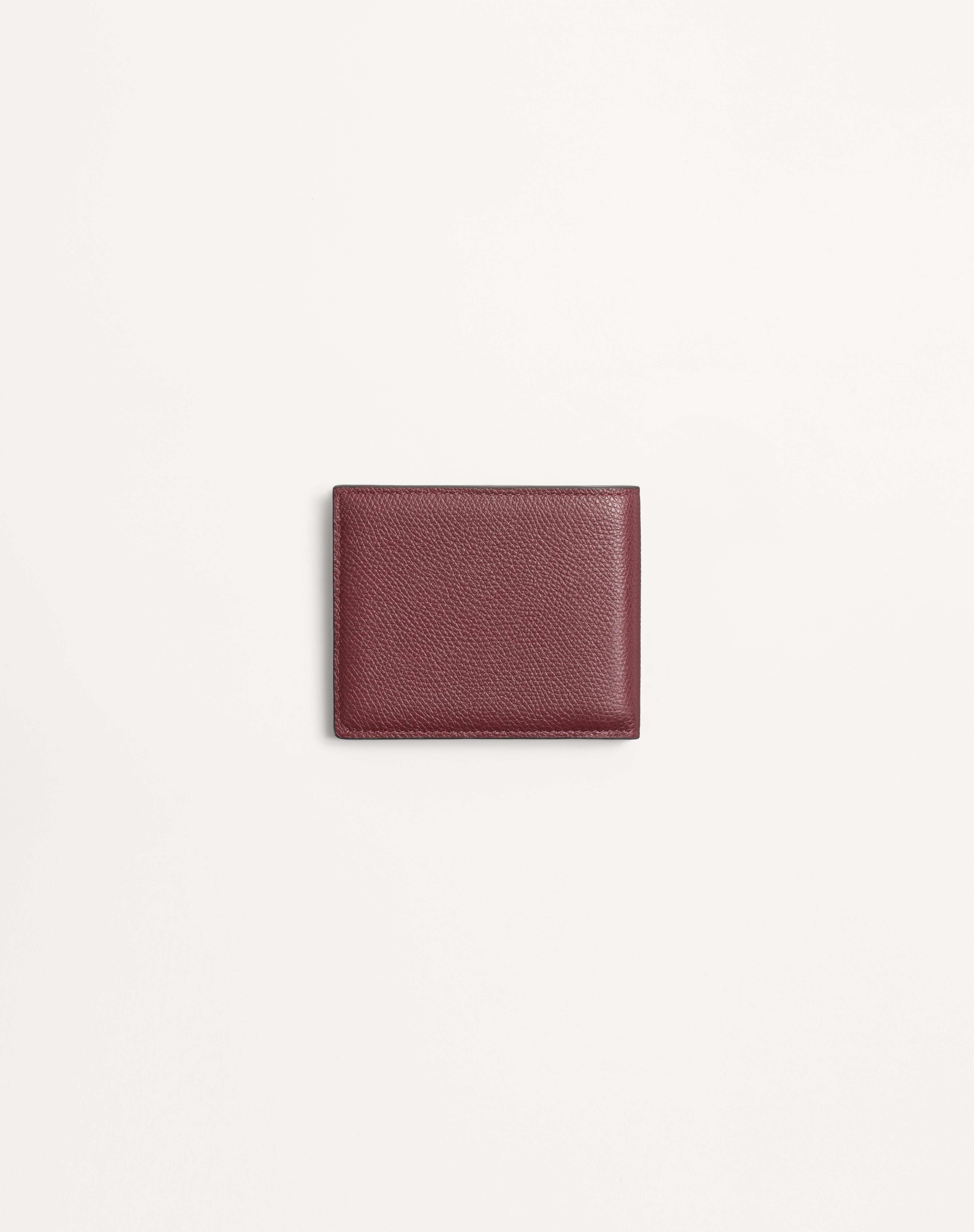 VALENTINO GARAVANI VLOGO SIGNATURE GRAINY CALFSKIN WALLET - 3