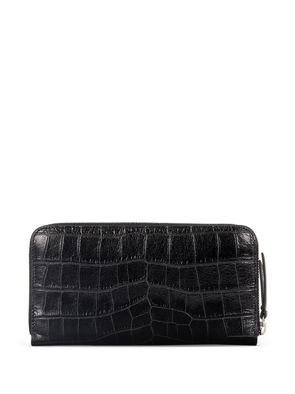 Paula crocodile-effect wallet - 2