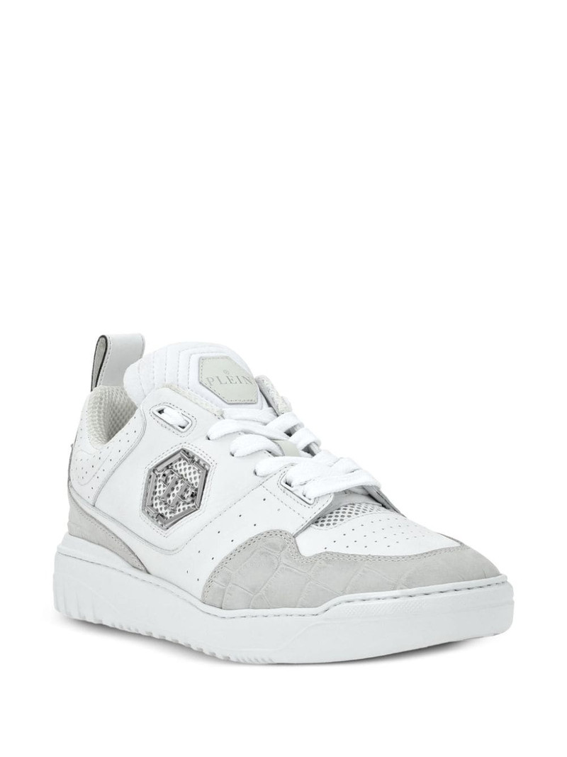 PHILIPP PLEIN logo-plaque sneakers outlook