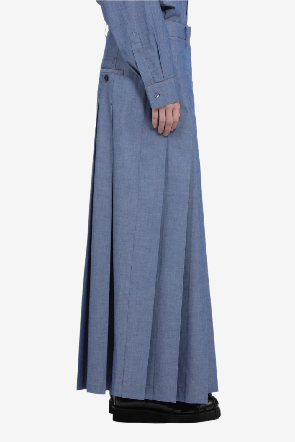 MAXI SKIRT WITH PLEATS - 3