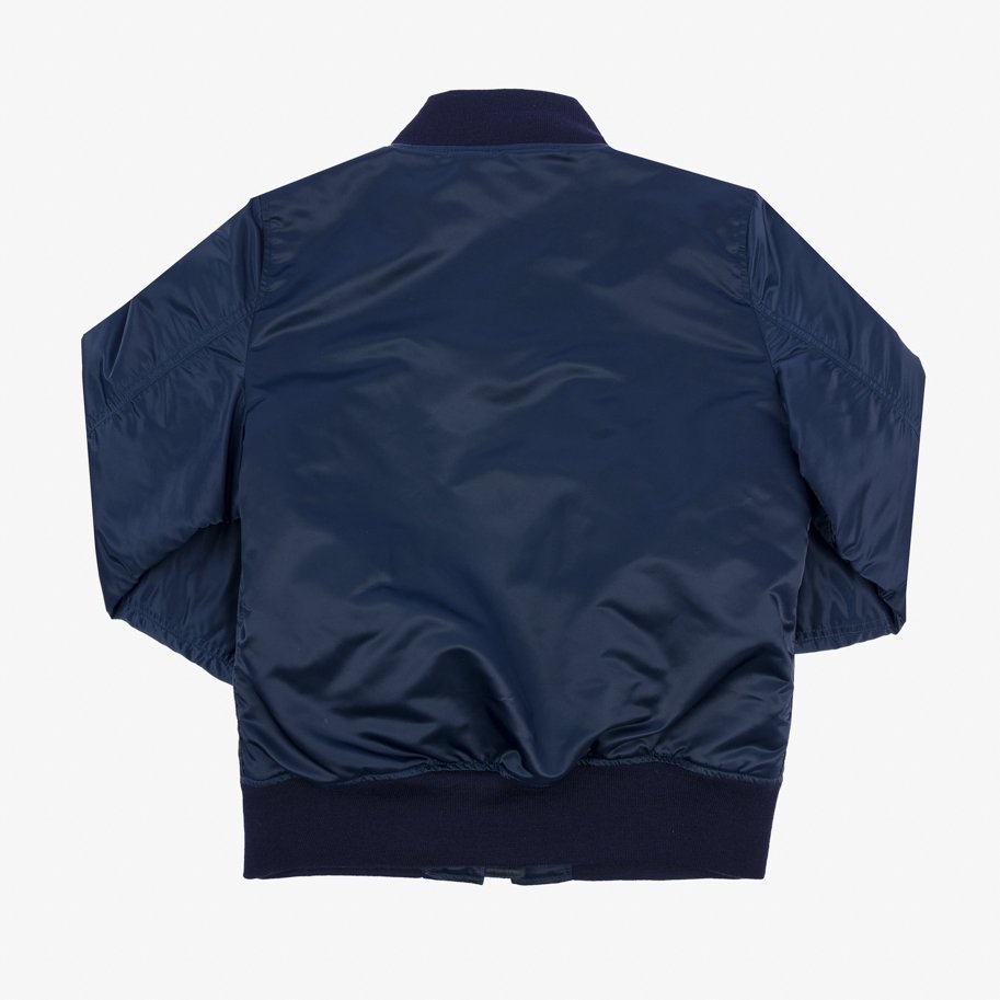 IHM-43-NAV Nylon Type L-2B Flight Jacket - Navy Blue - 5