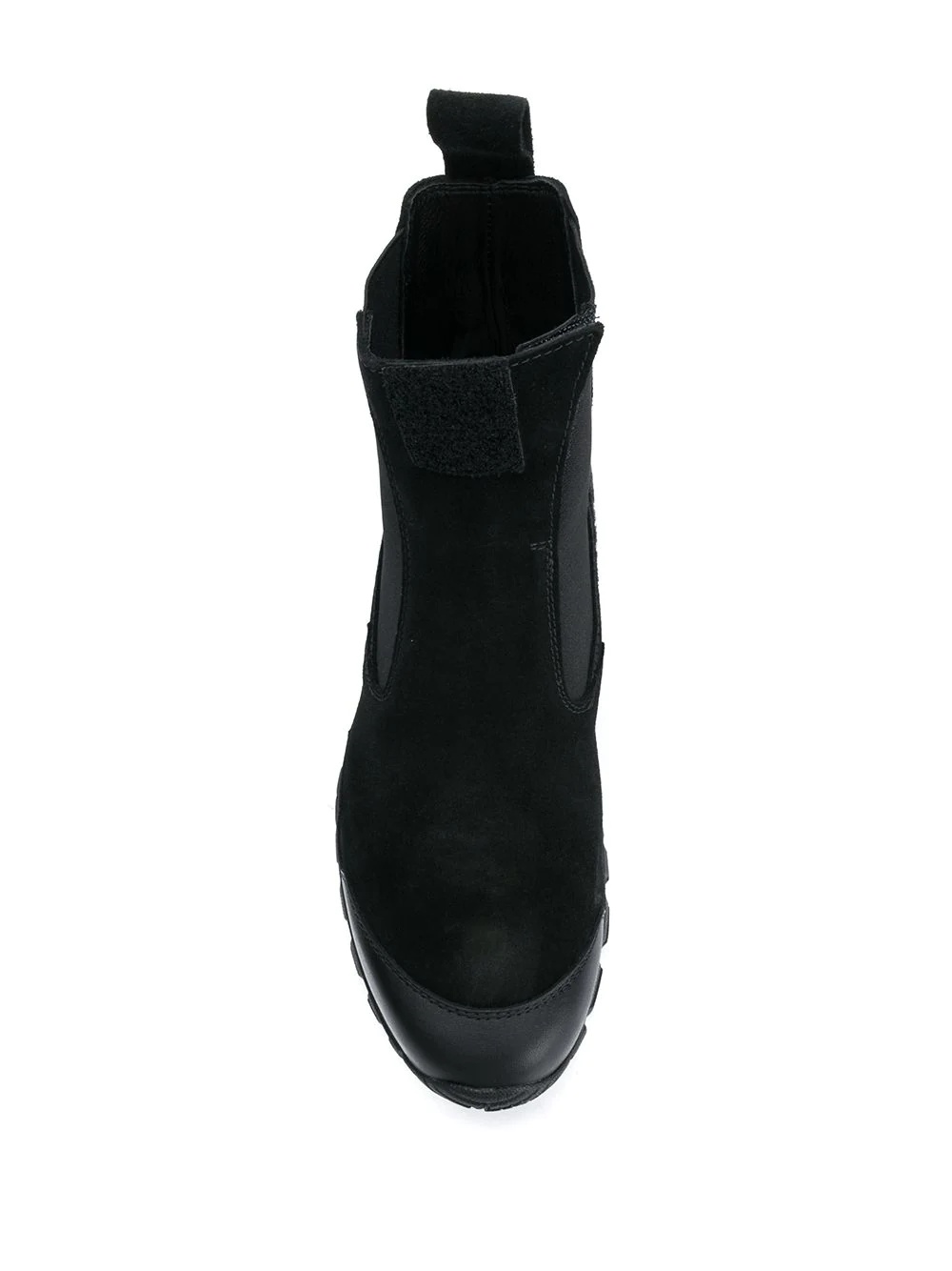 ridged sole boots - 4