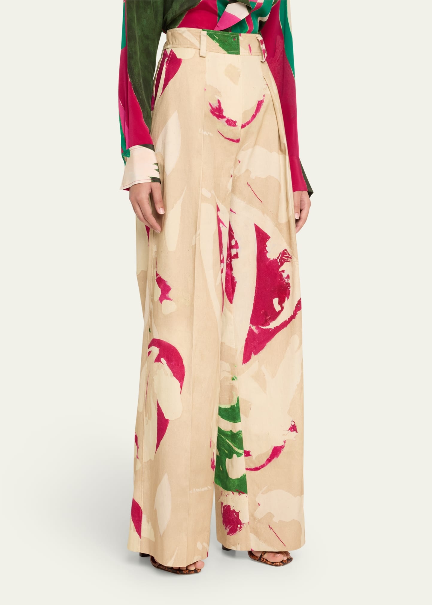UJ x Lee Krasner Mitchell Wide-Leg Pants - 4
