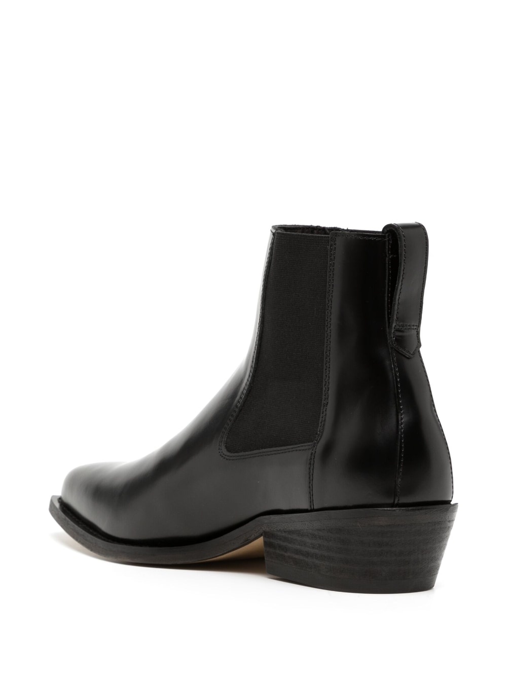 Cyphre pointed leather boots - 3