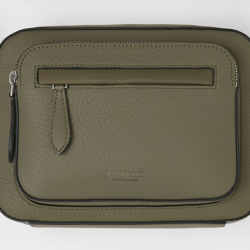 Burberry Two-tone Grainy Leather Crossbody Bag outlook