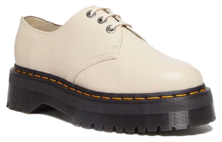 Dr. Martens 1461 II Pisa Leather Platform Shoes 'Parchment Beige' 30612292 - 3