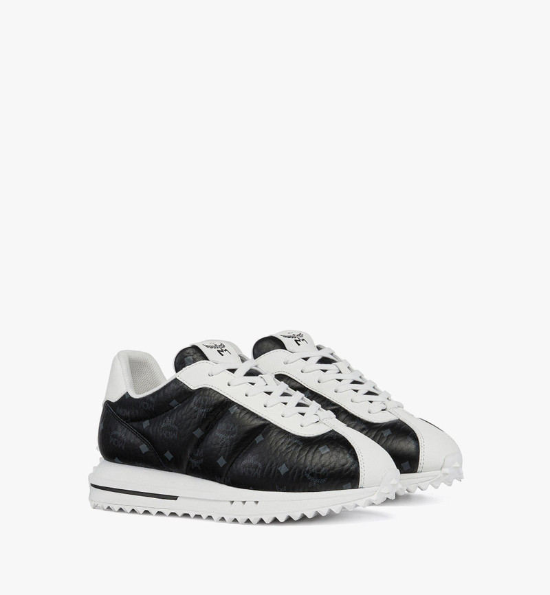 Diamante Sneakers in Quilted Monogram Leather 1