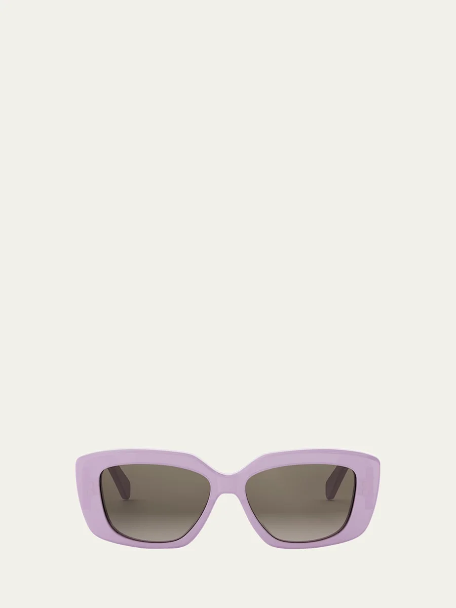 Triomphe Acetate Square Sunglasses - 1