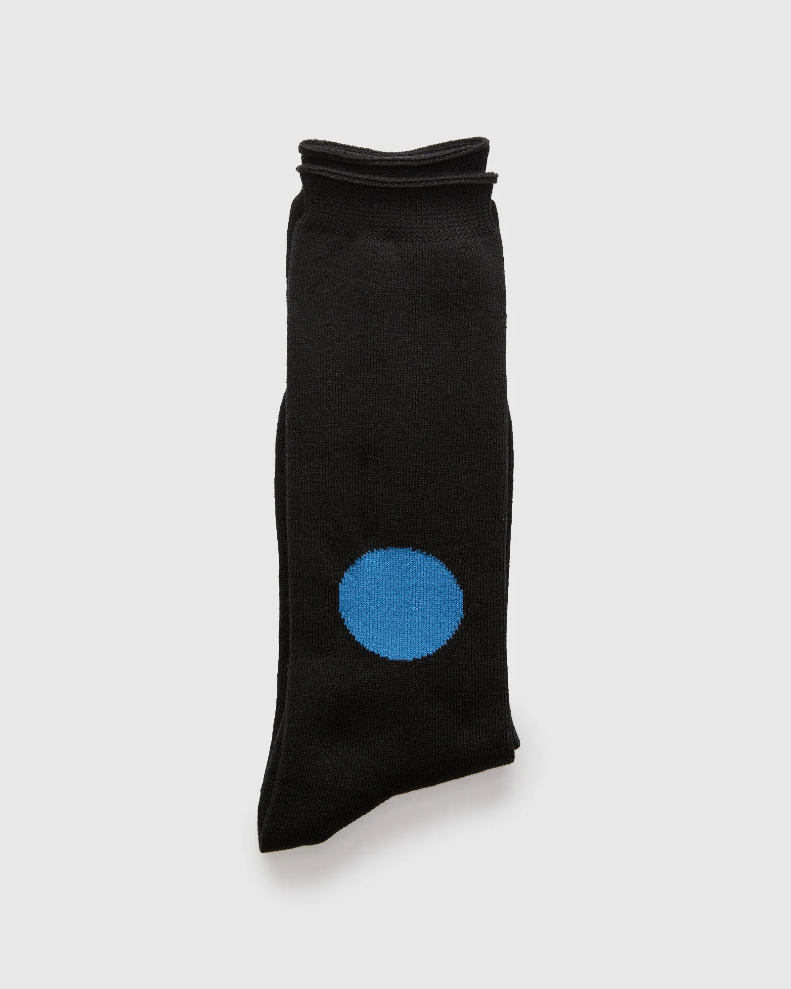 Blue Maru Socks in Black - 1