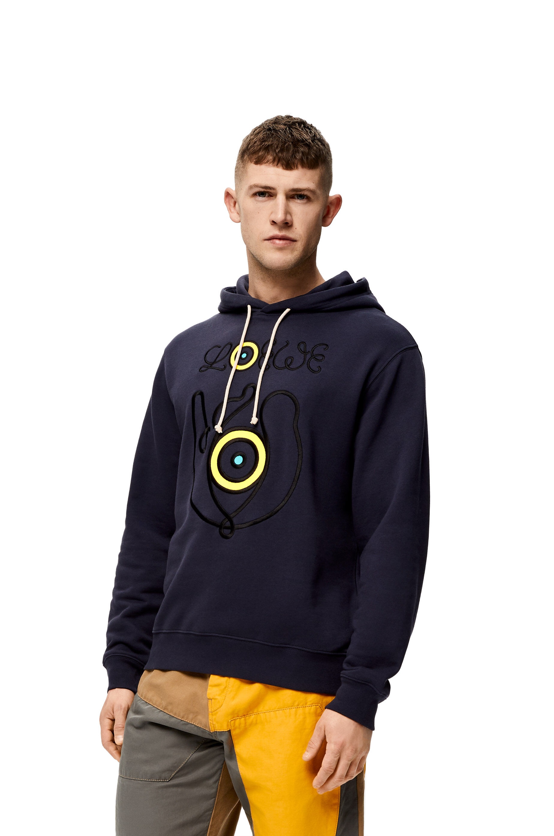 Logo hoodie in cotton - 3