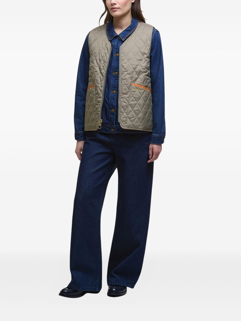 Barbour quilted vest outlook