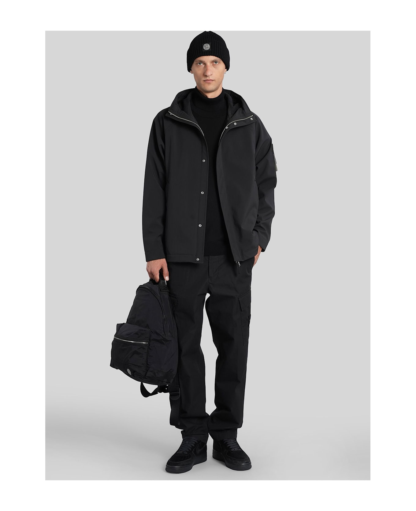 Casual Jacket In Black Polyester - 2