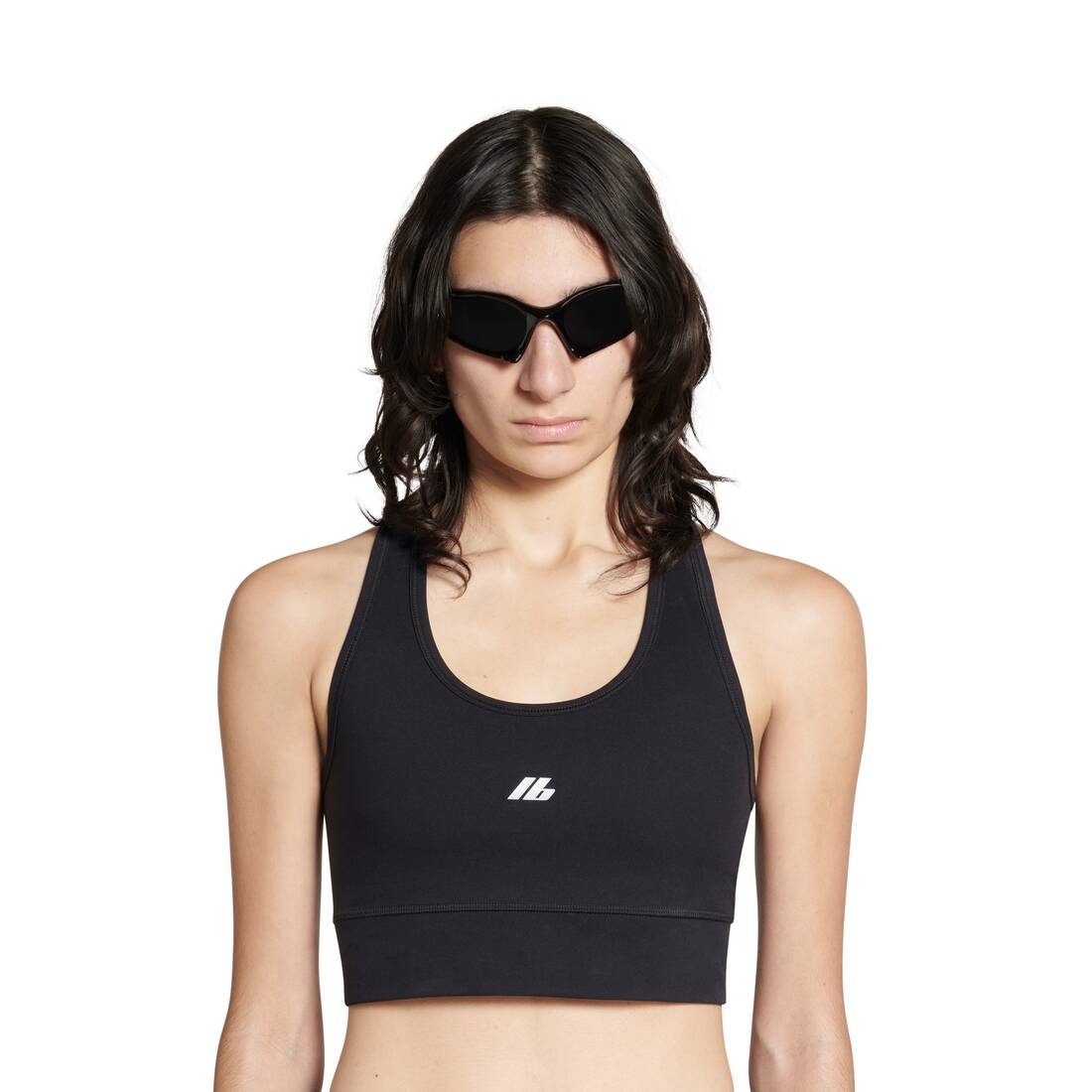 Women's Activewear Sports Bra in Black - 5