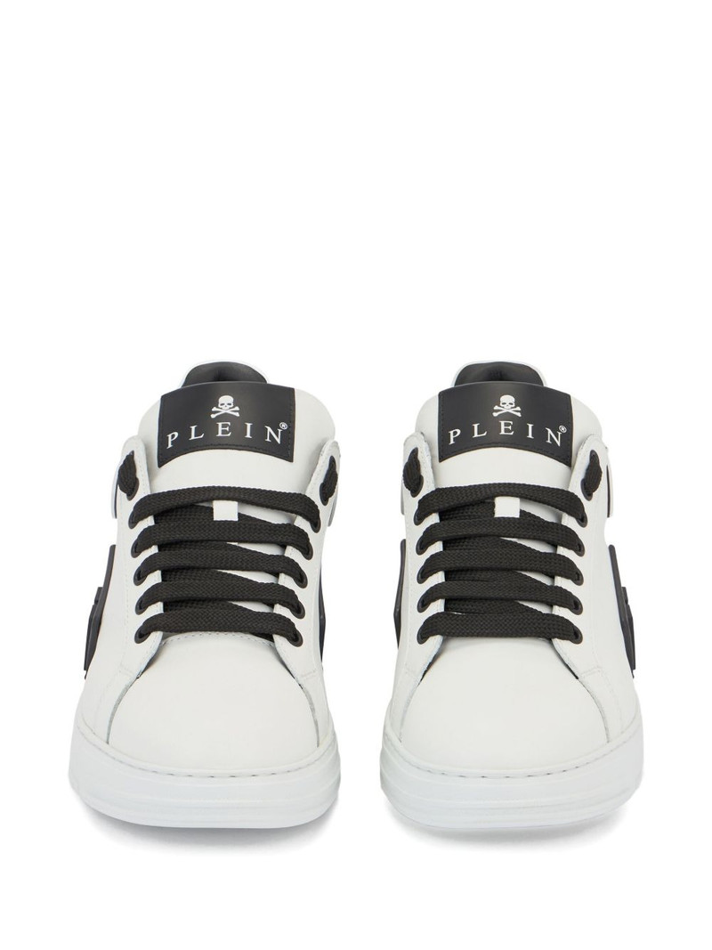 logo plaque low-top trainers 3