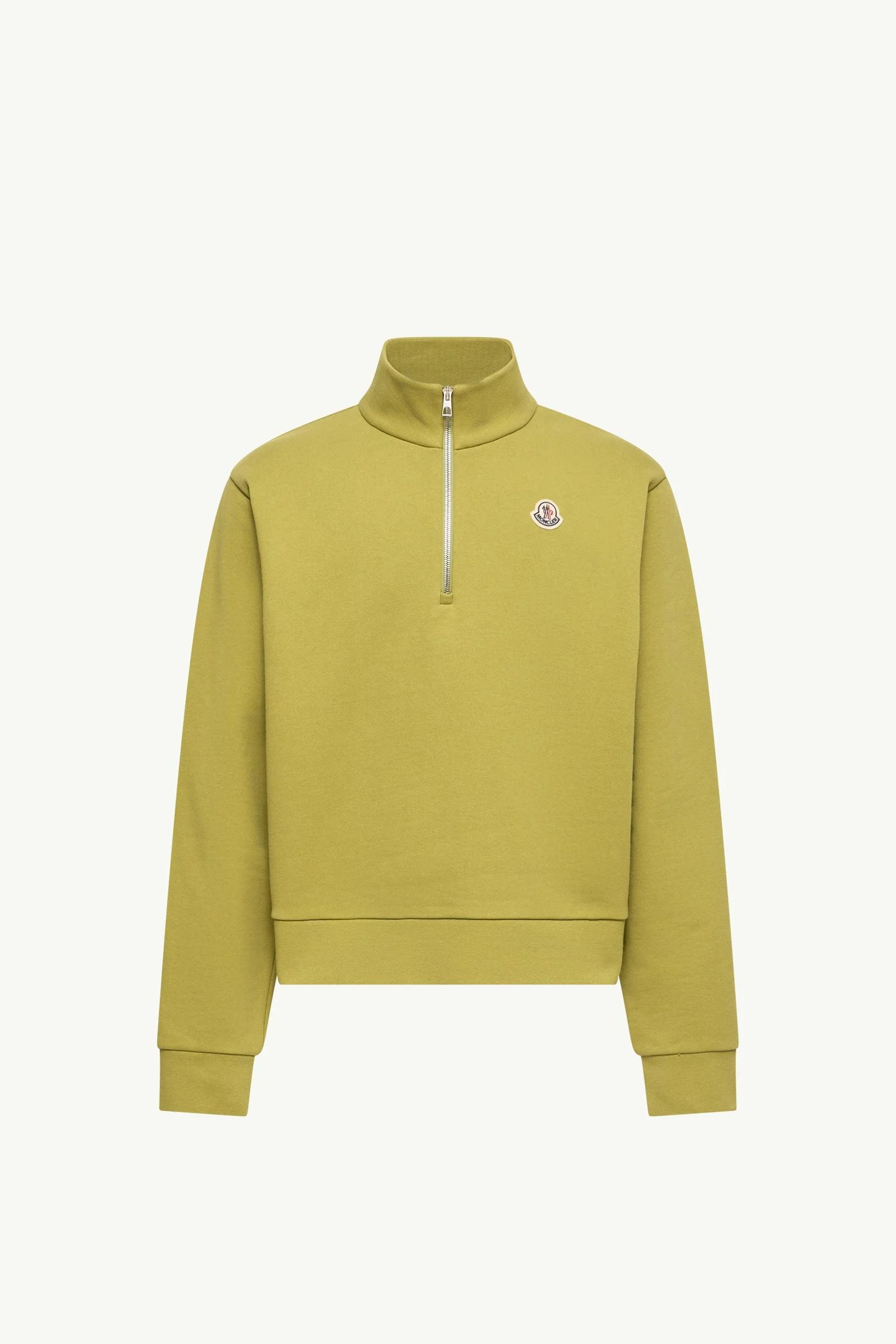 Logo Cotton Zip-Up Sweatshirt - 1