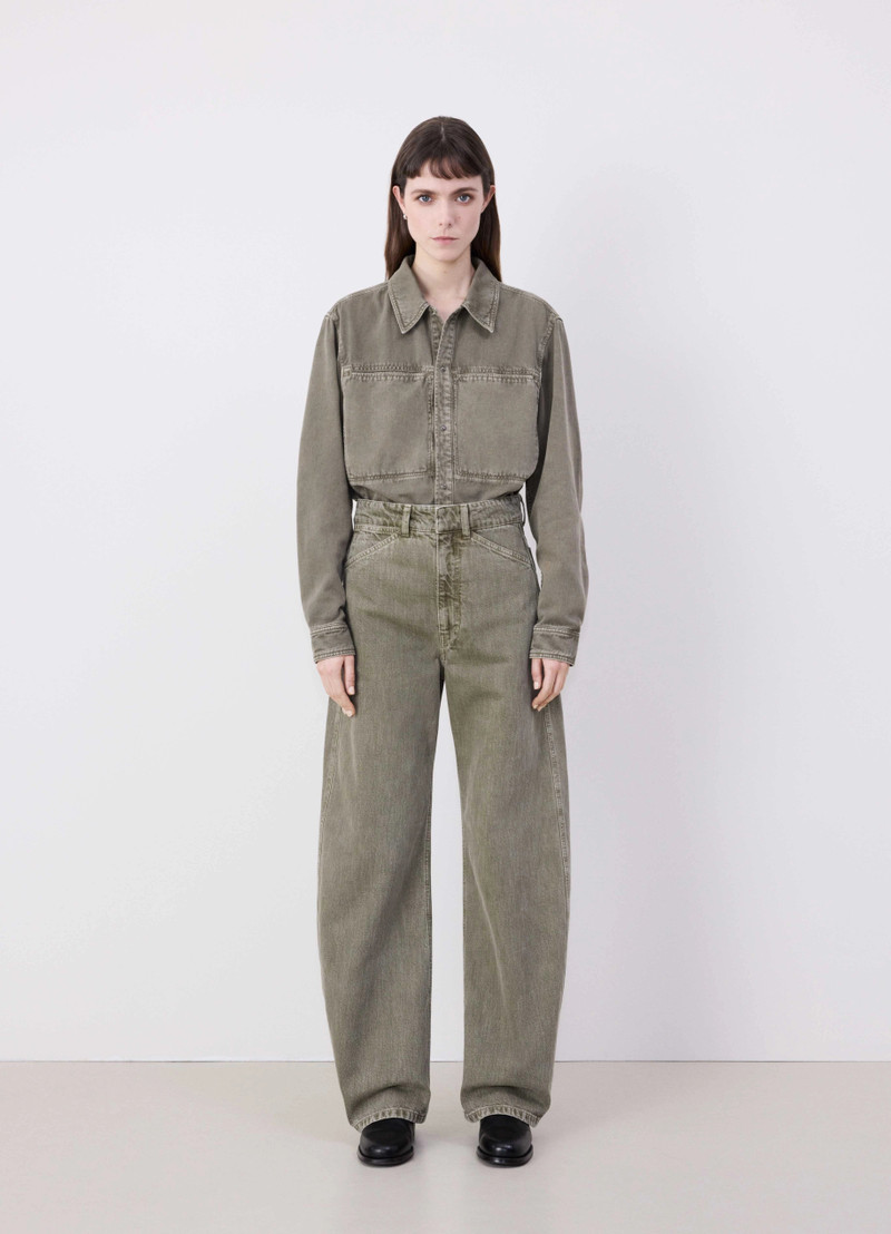 Lemaire HIGH WAISTED CURVED PANTS outlook