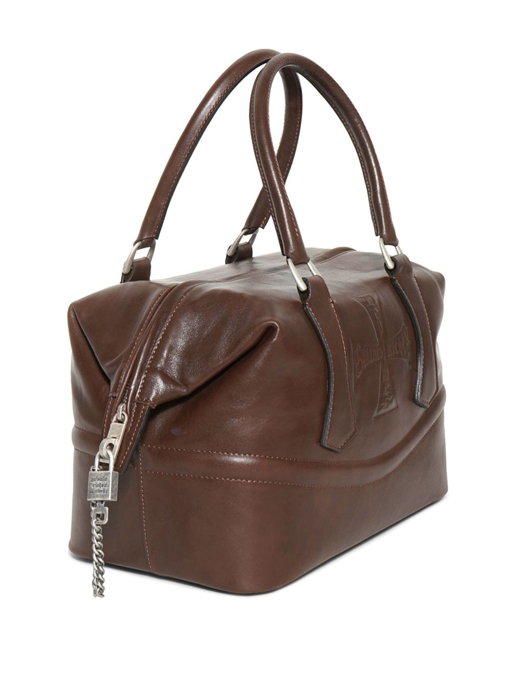 logo-debossed holdall - 5
