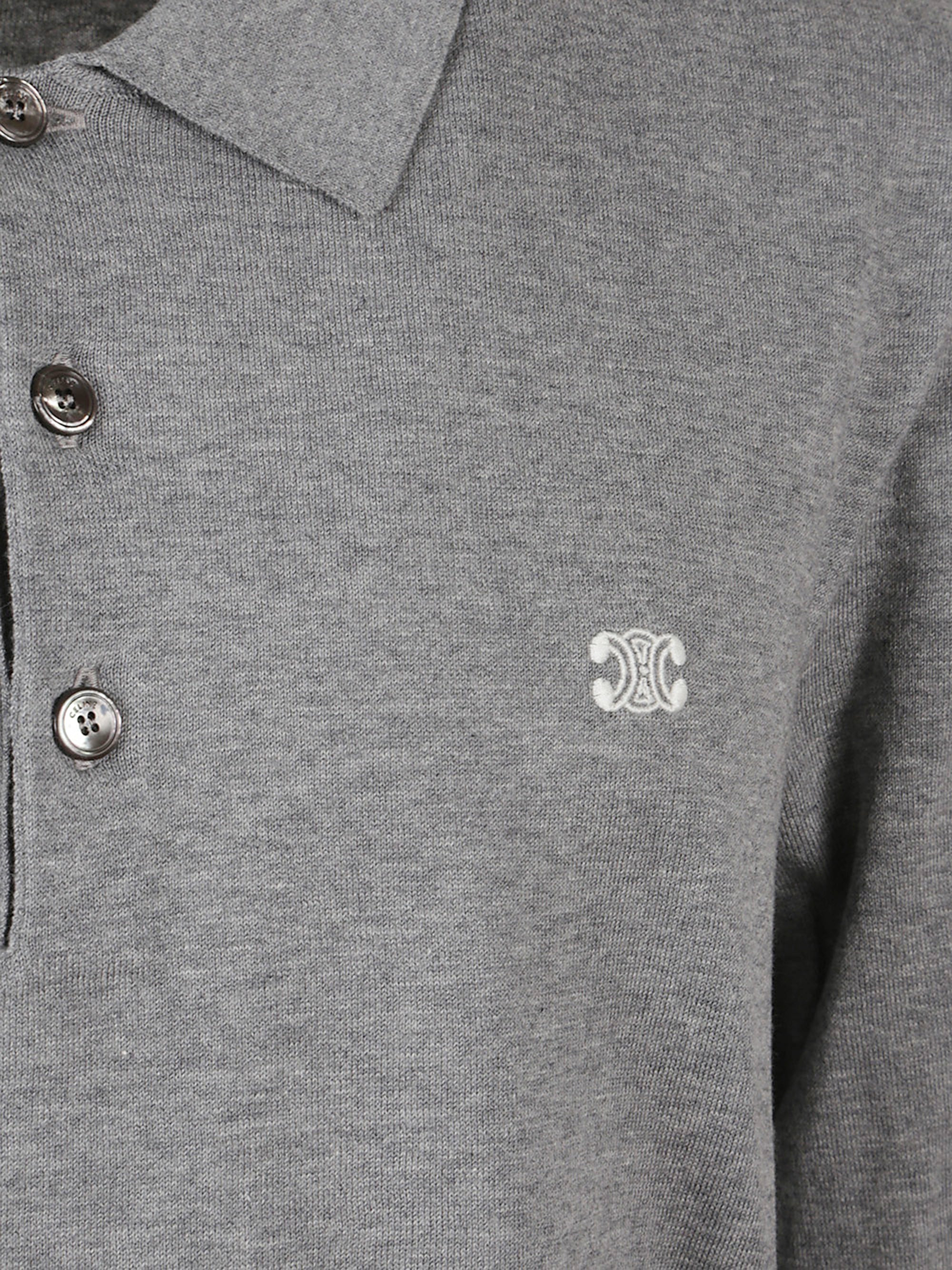 Celine Men Cotton Polo Shirt - 3