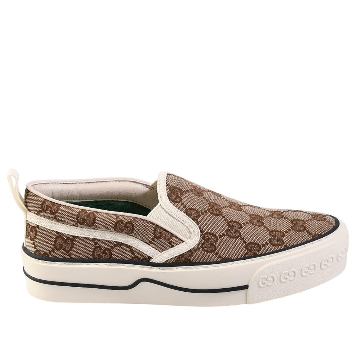(WMNS) Gucci Tennis 1977 Shoes 'Tan Green' 624733-2HK40-9762 - 2