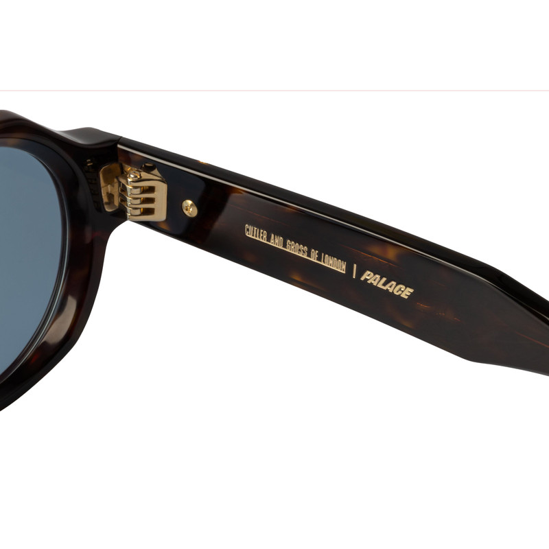 PALACE CUTLER AND GROSS VICTORY ROUND SUNGLASSES HAVANA 5