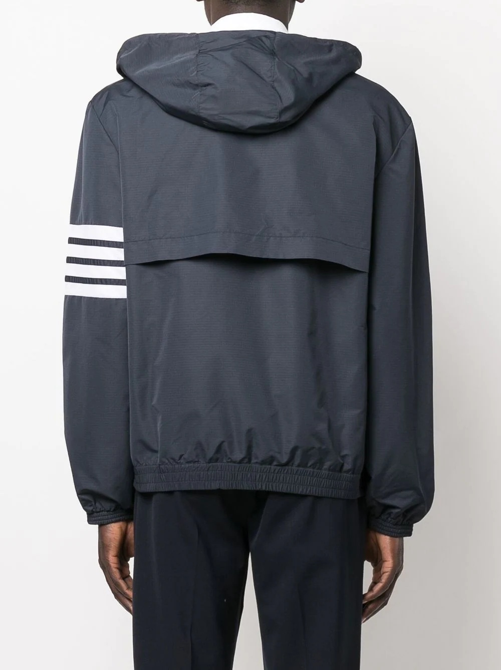 4-Bar stripe hooded jacket - 4