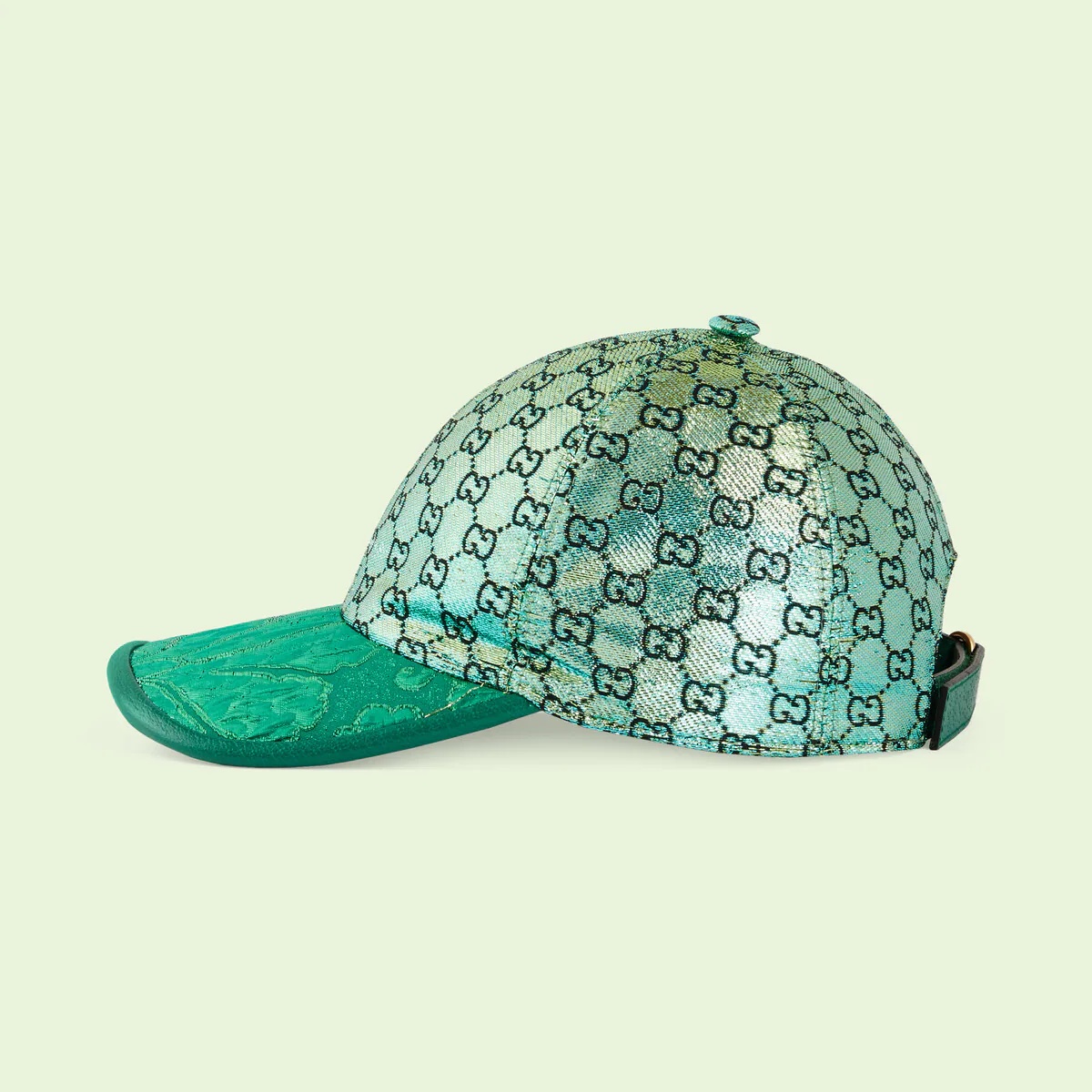 GG lamé jacquard baseball hat - 2