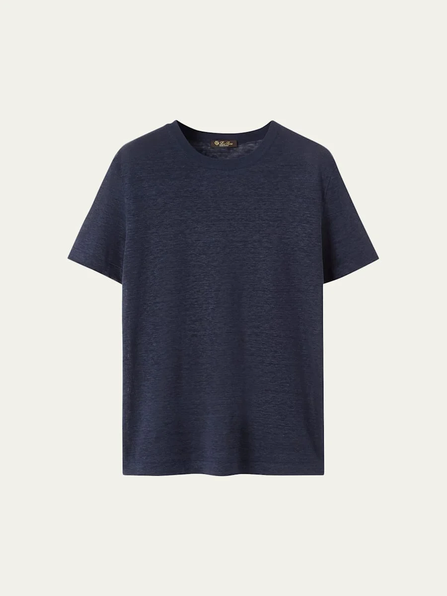 Gargano Linen Short-Sleeve T-Shirt - 1