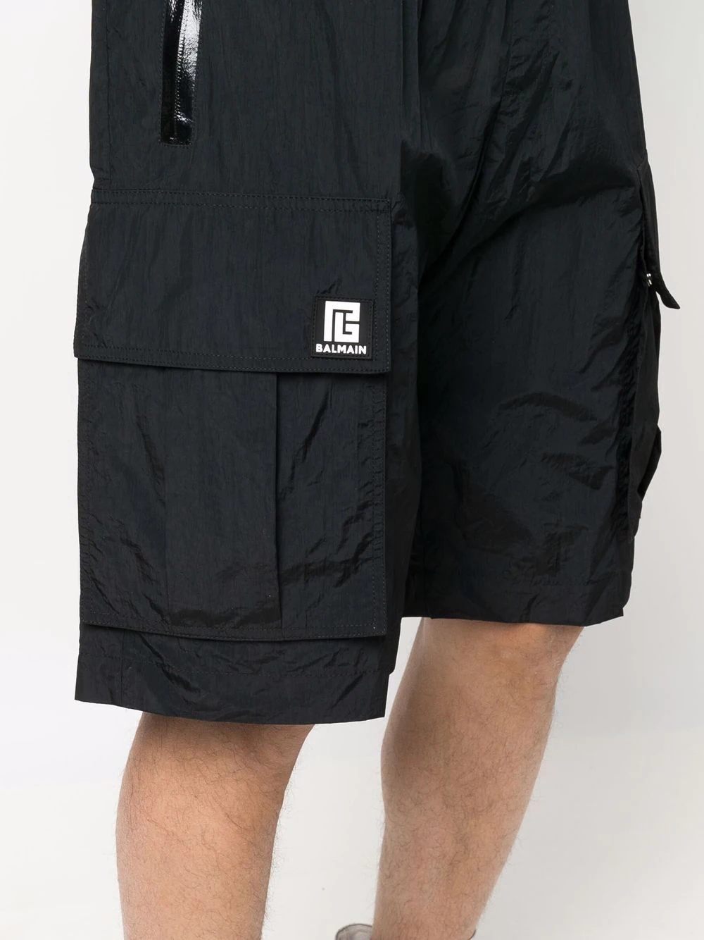 logo cargo shorts - 5