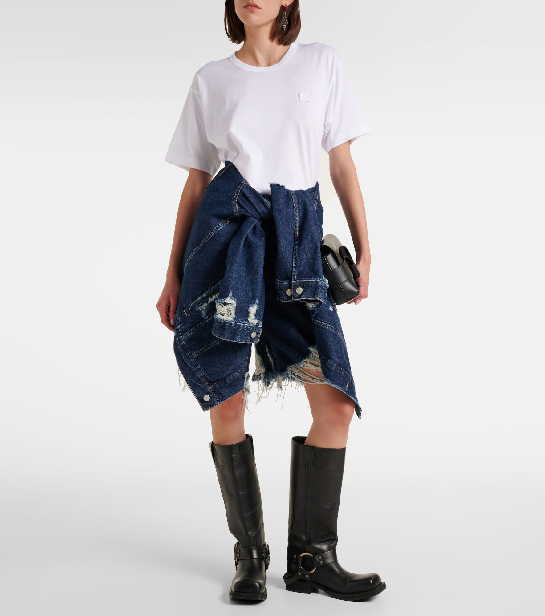 Face cotton-jersey T-shirt - 2