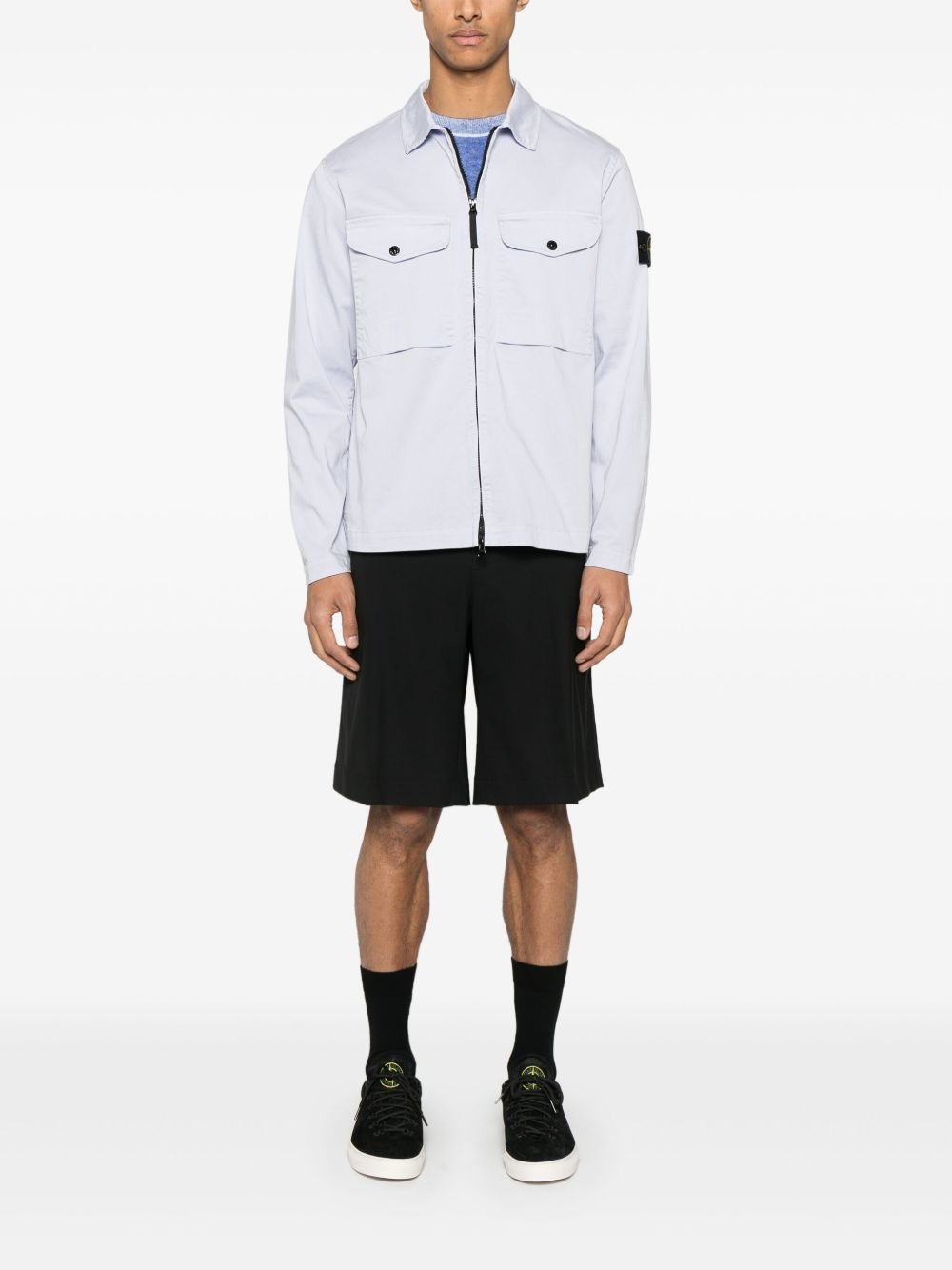 Compass-badge sweatshirt - 2