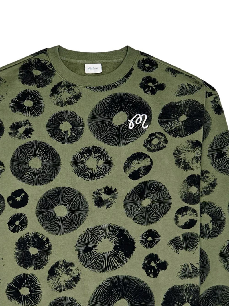 malbon Range Foraging mushroom sweatshirt outlook